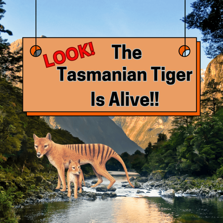 Tasmanian Tiger Is Alive